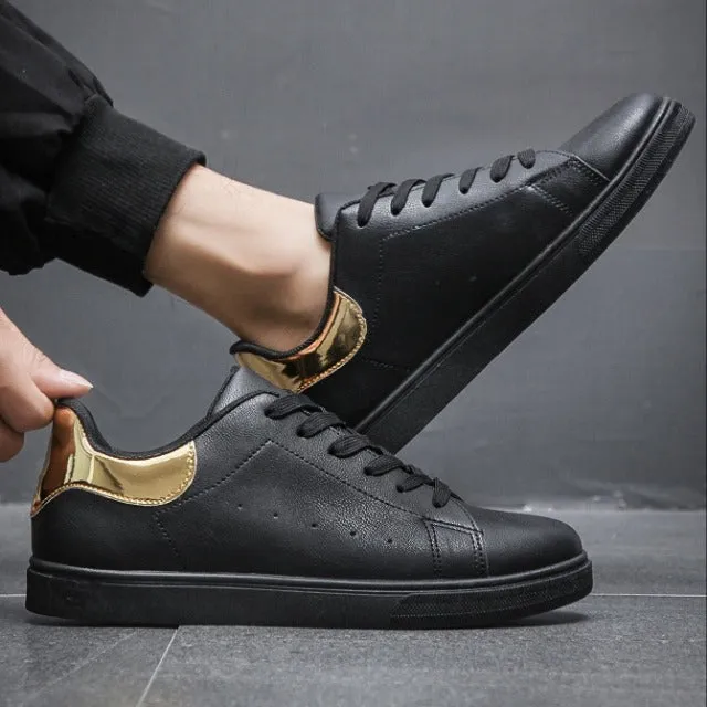 Men Colorblock Lace-up Front Sneakers