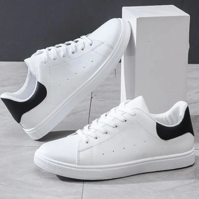 Men Colorblock Lace-up Front Sneakers