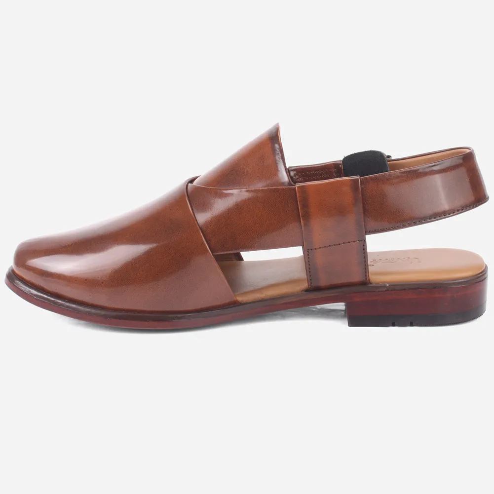 Men "XAIRE" Leather Summer Peshawari Sandals