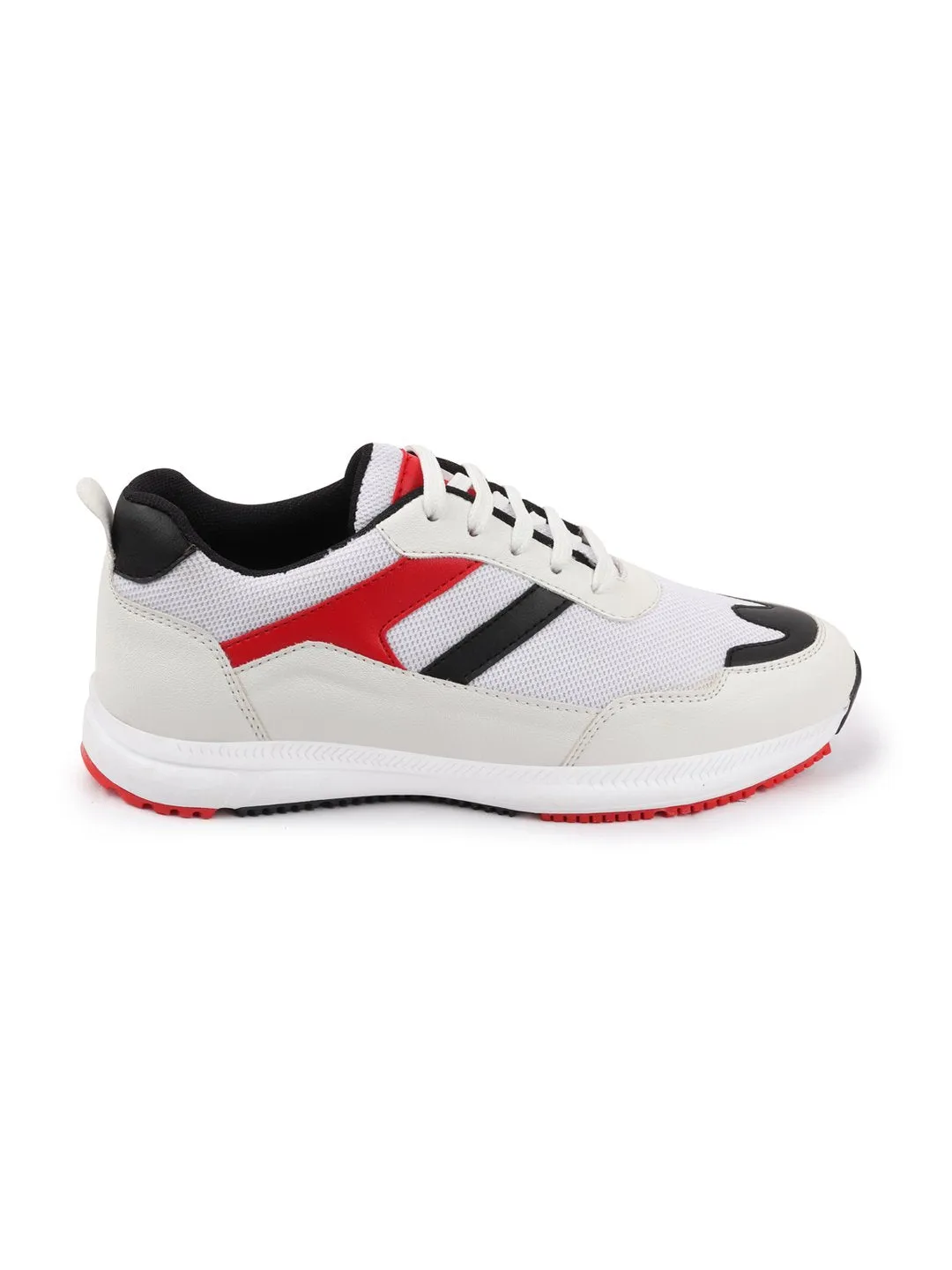 Men White Sports & Outdoor Running Shoes