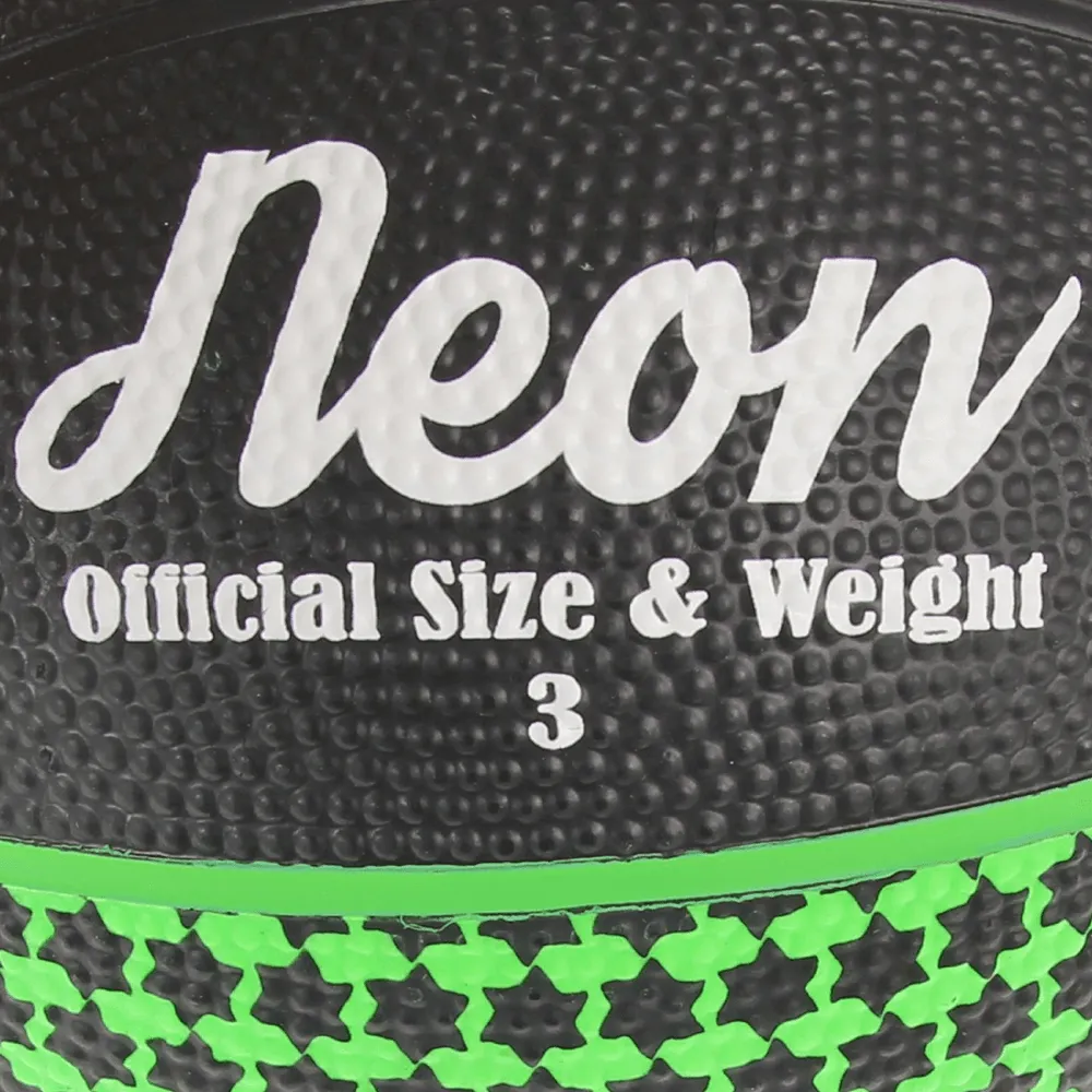 Midwest Neon Basketball Black Green All Sizes Available