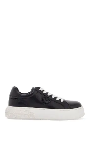 Monogram Detail Platform Sneakers