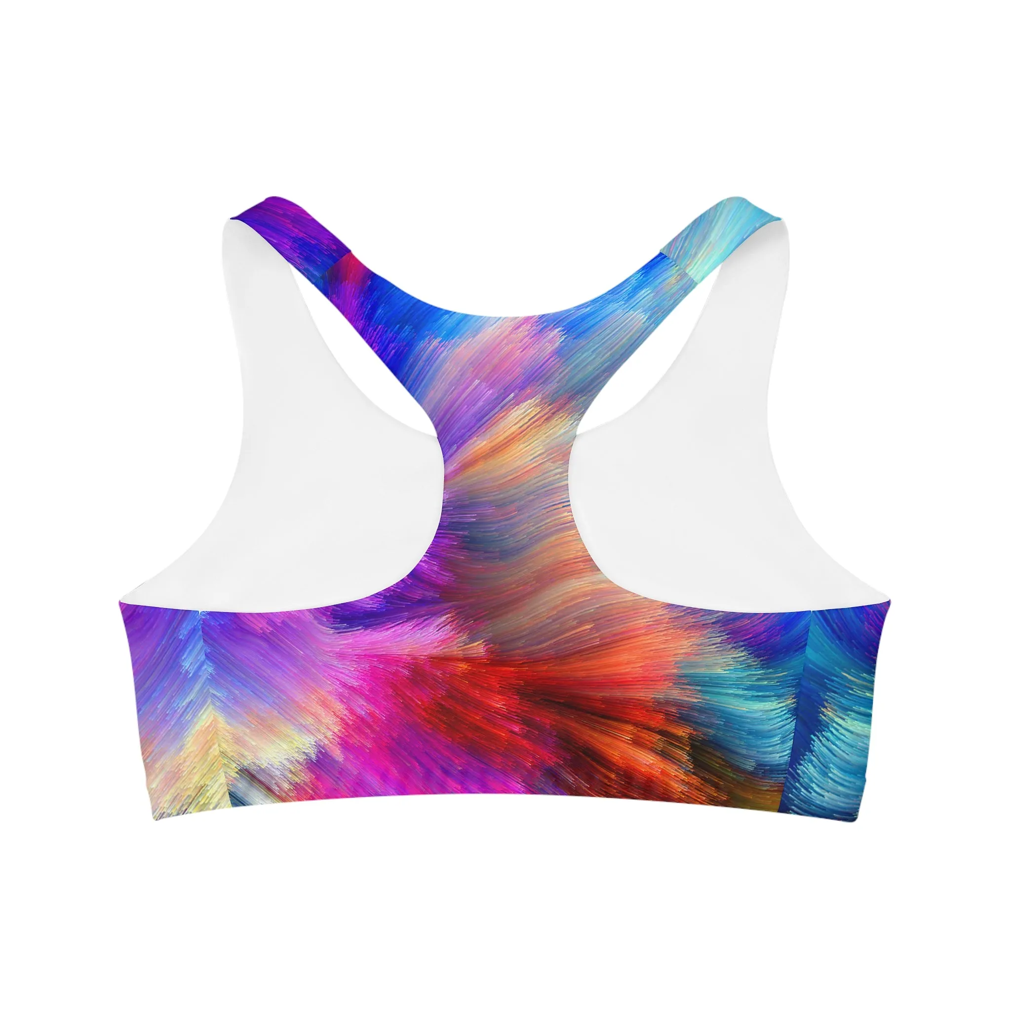 Neon Splash - Inovax Seamless Sports Bra