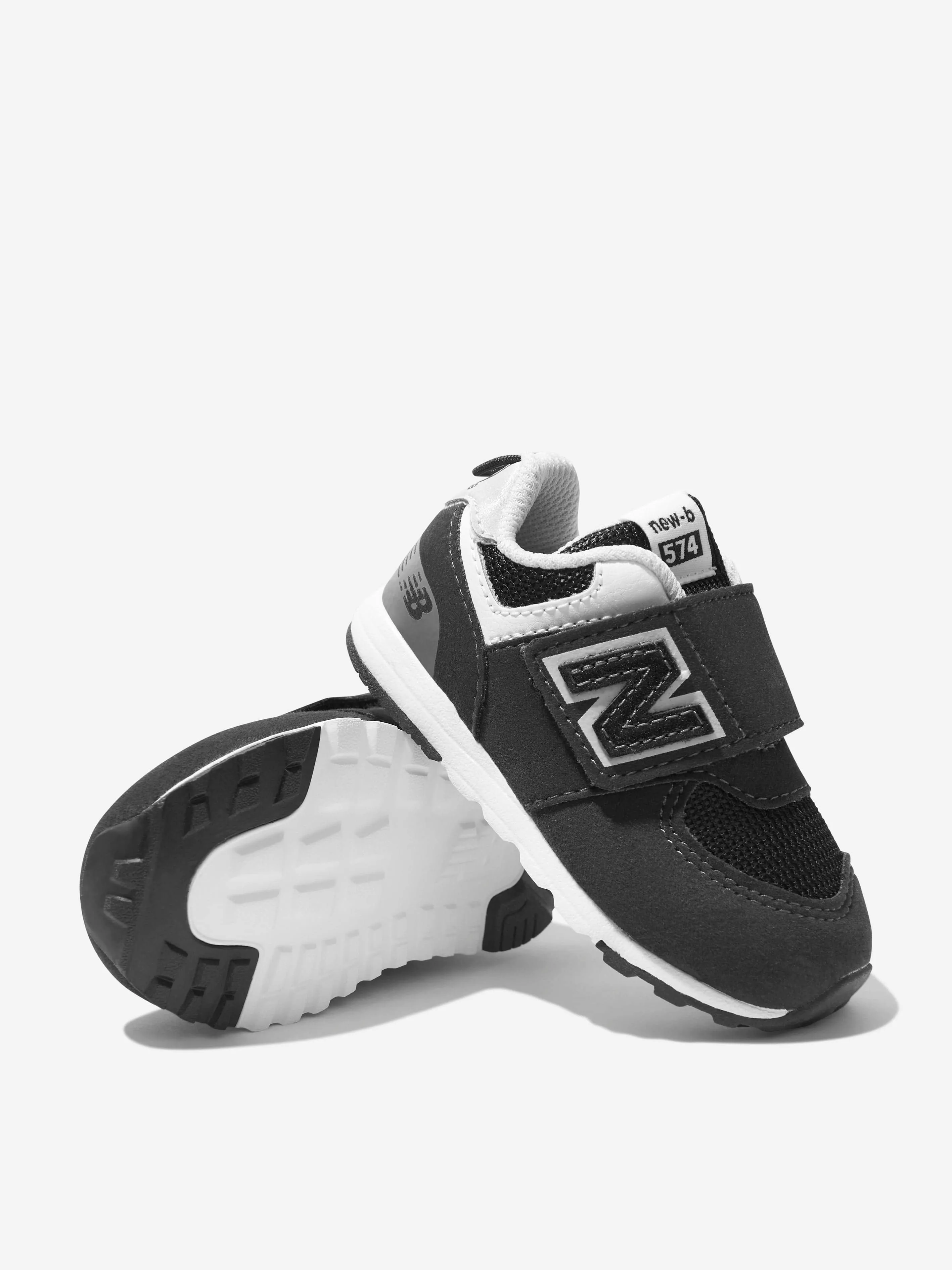 New Balance Kids 574 Velcro Trainers