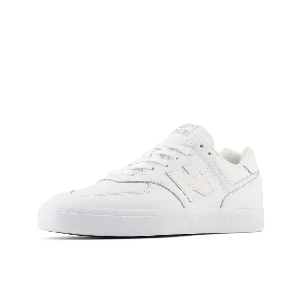 New Balance NM574 Vulc - White/White