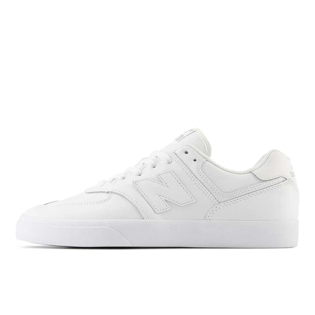 New Balance NM574 Vulc - White/White