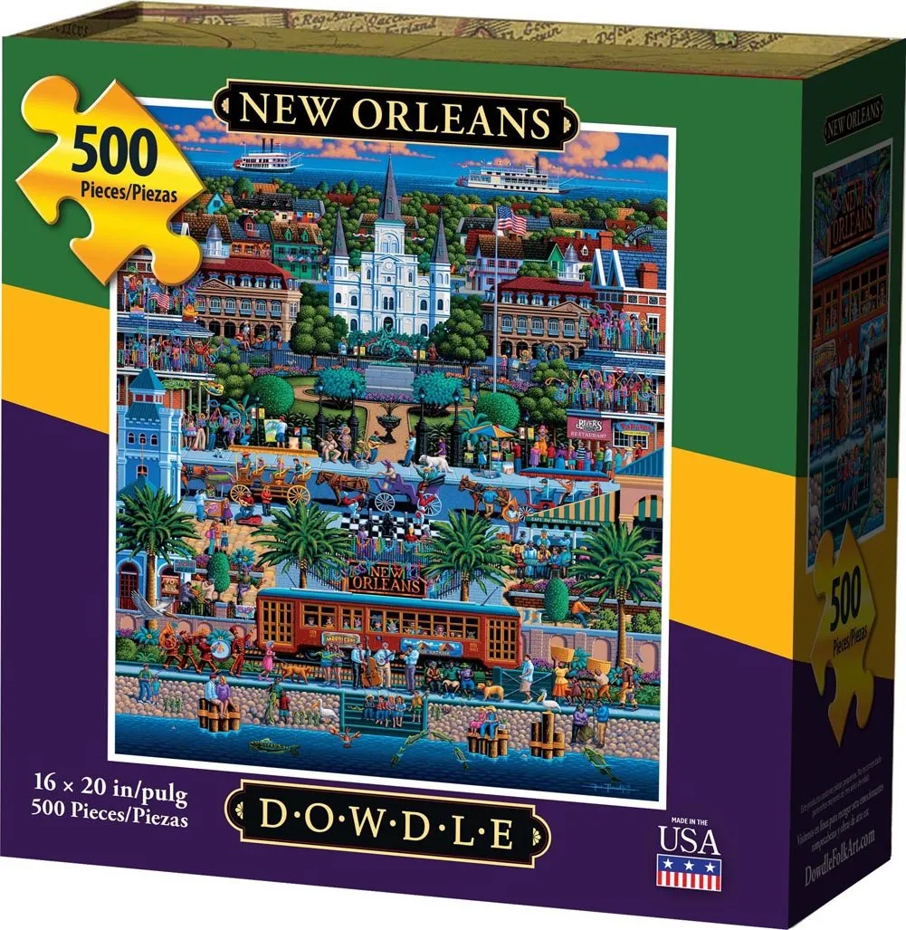 New Orleans 500 Piece Puzzle - Quick Ship