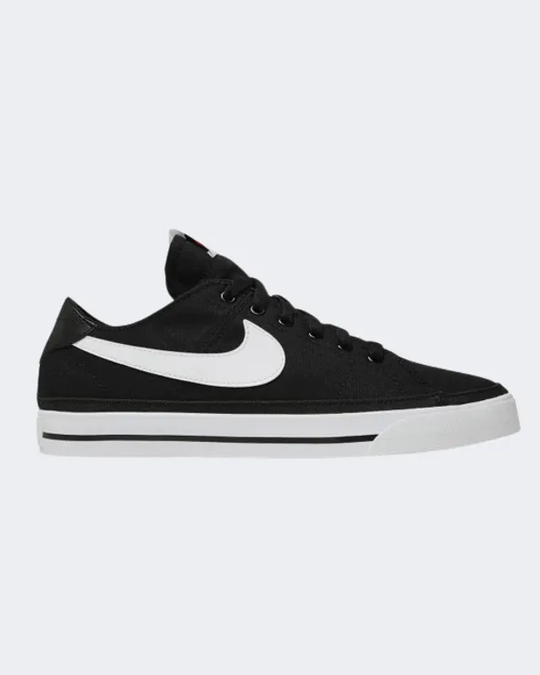 Nike Court Legacy Canvas Men Lifestyle Shoes Black/White