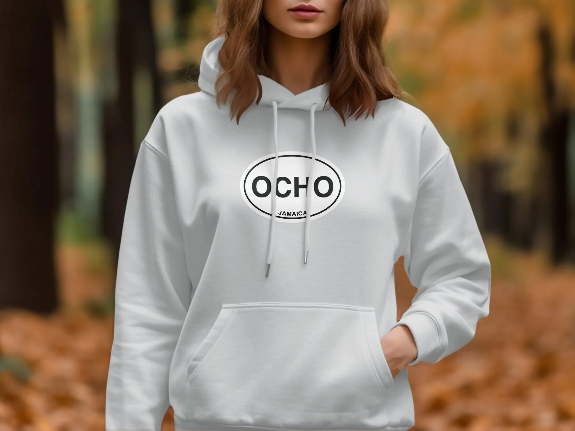 Ocho Rios Oval Logo Vacation Travel Hoodie Gift Souvenir