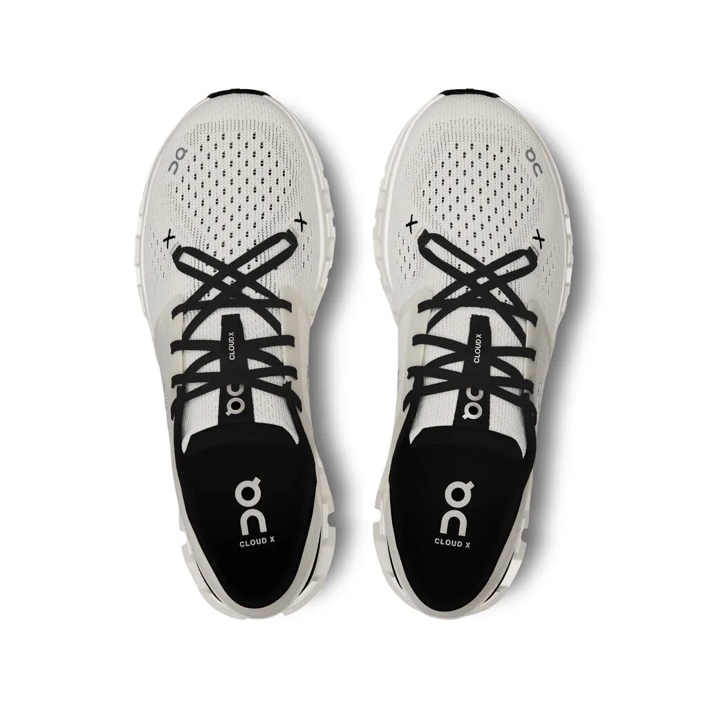 On Running Cloud X 4 (Mens) - Ivory/Black