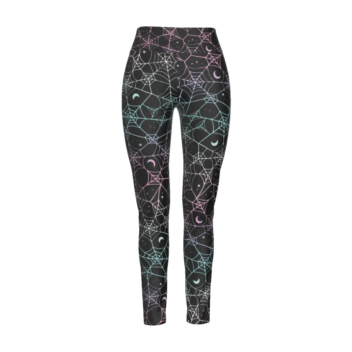 Pastel Web High Waist Leggings