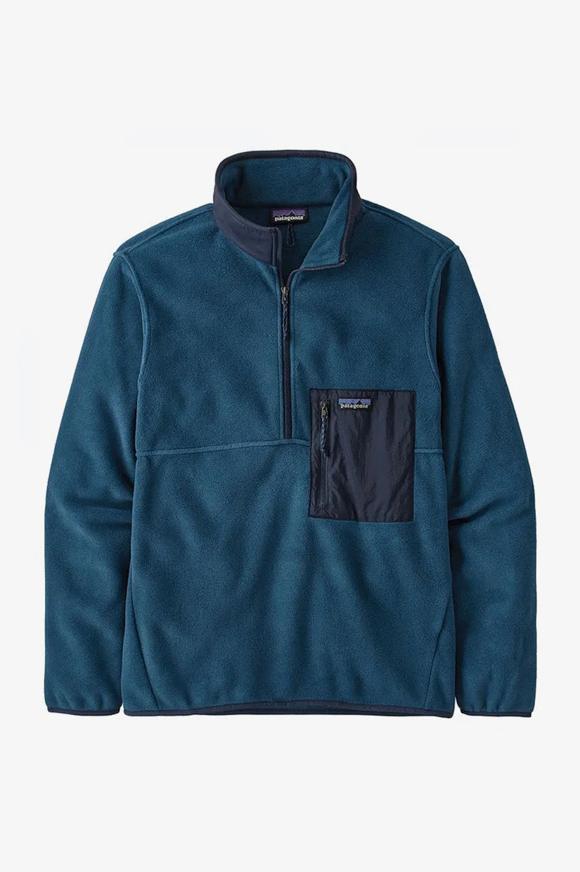 Patagonia Microdini 1/2 Zip PO - Tidepool Blue