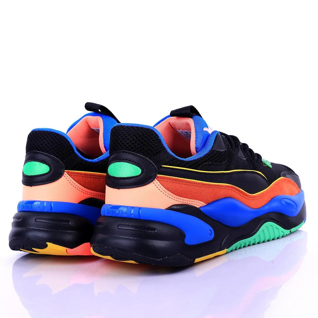 PM Future Rider Lace Up Multi Coloured  Sneaker