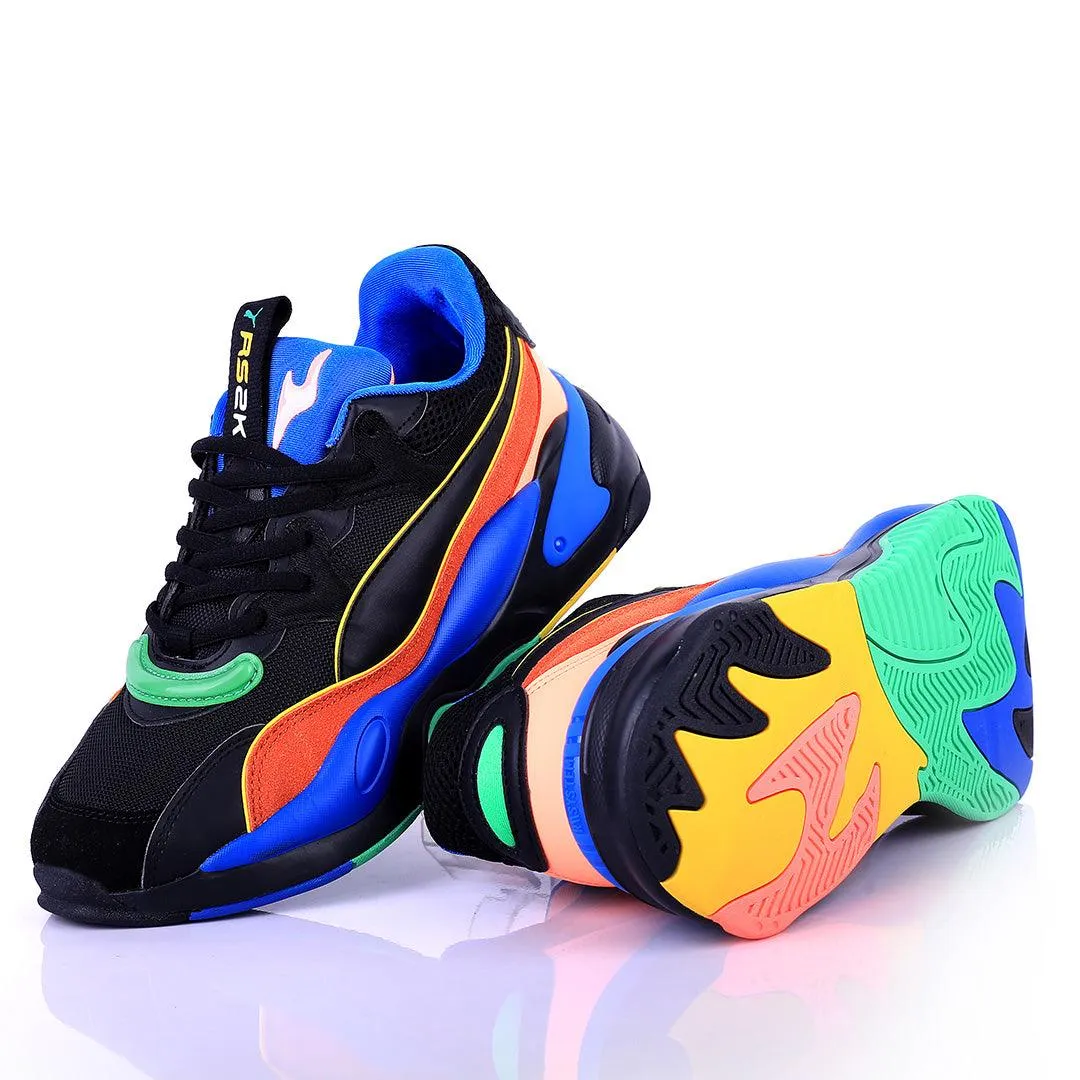 PM Future Rider Lace Up Multi Coloured  Sneaker