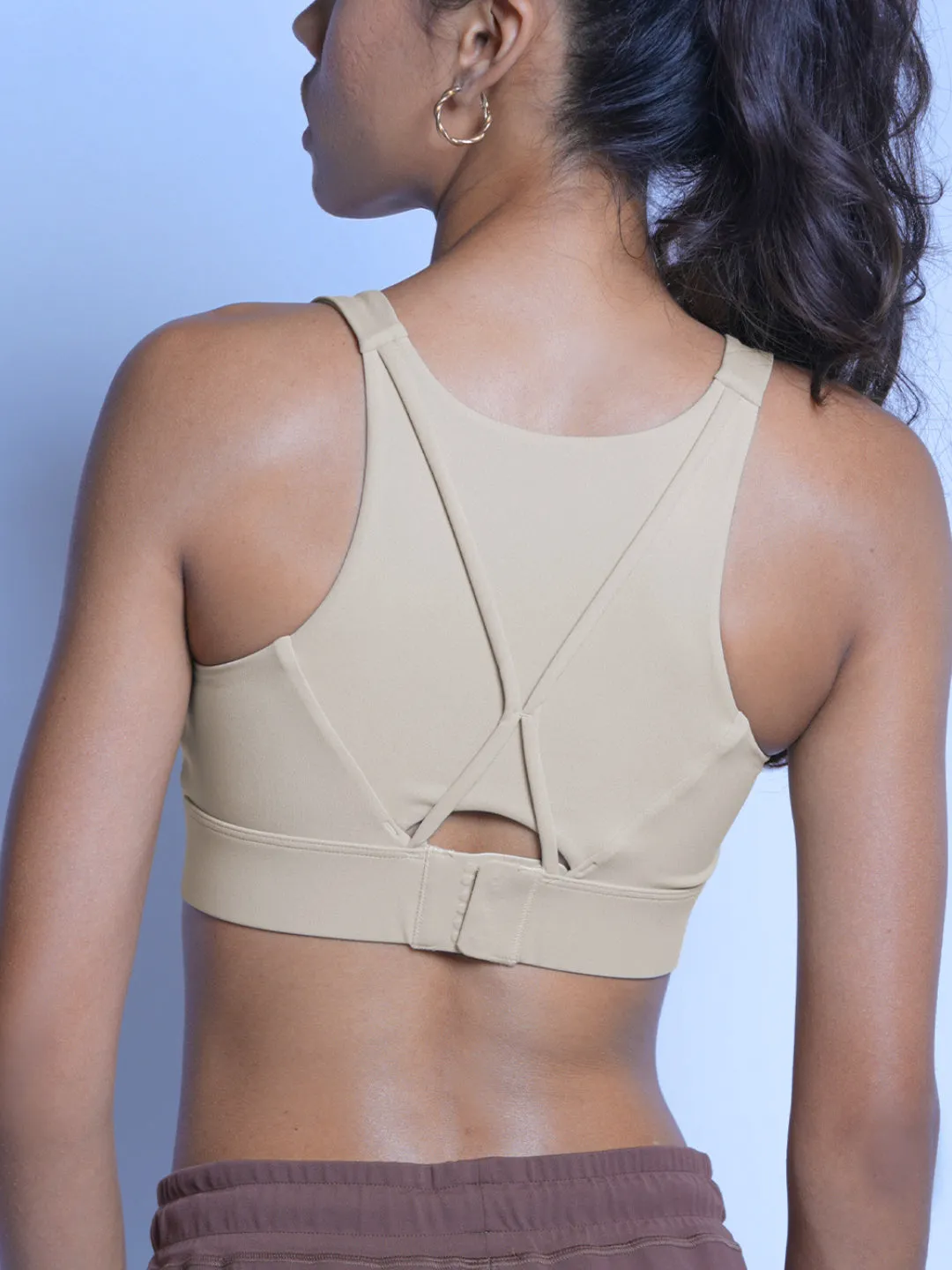 Power Pro Sports Bra - Beige