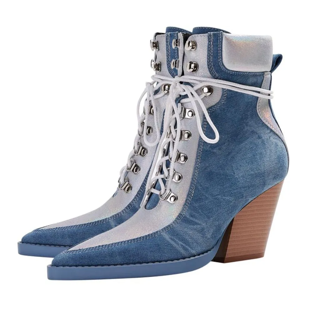 Pre Order:  Love Denim Booties