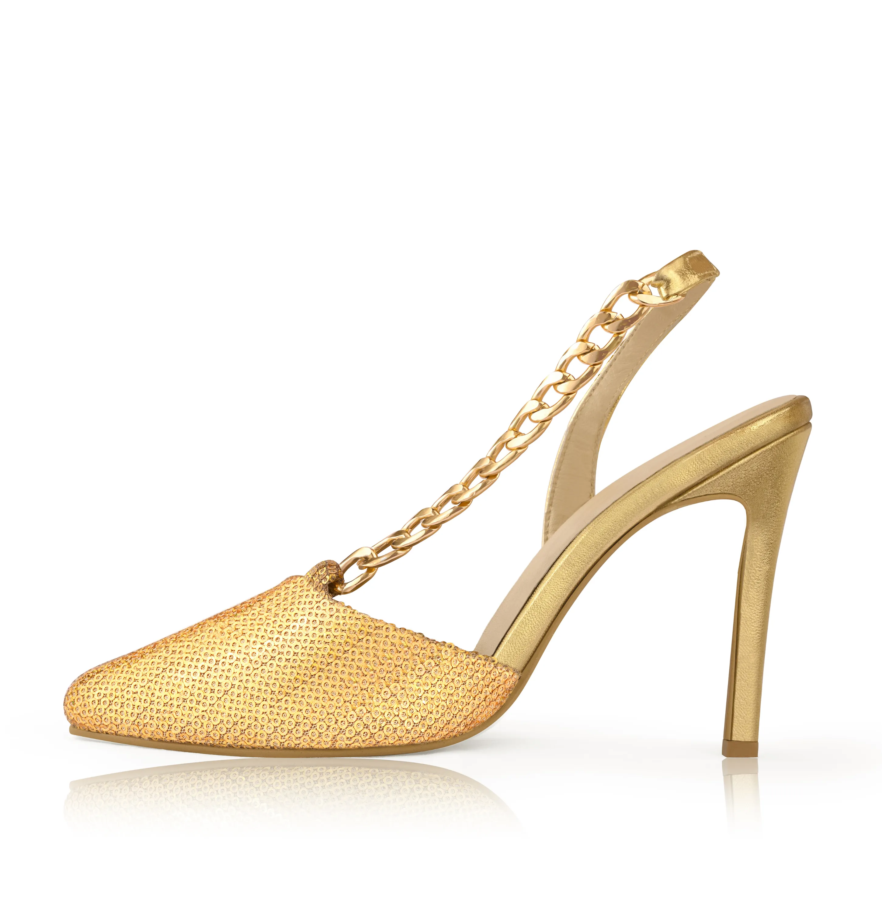 PROPINA GOLD HEELS