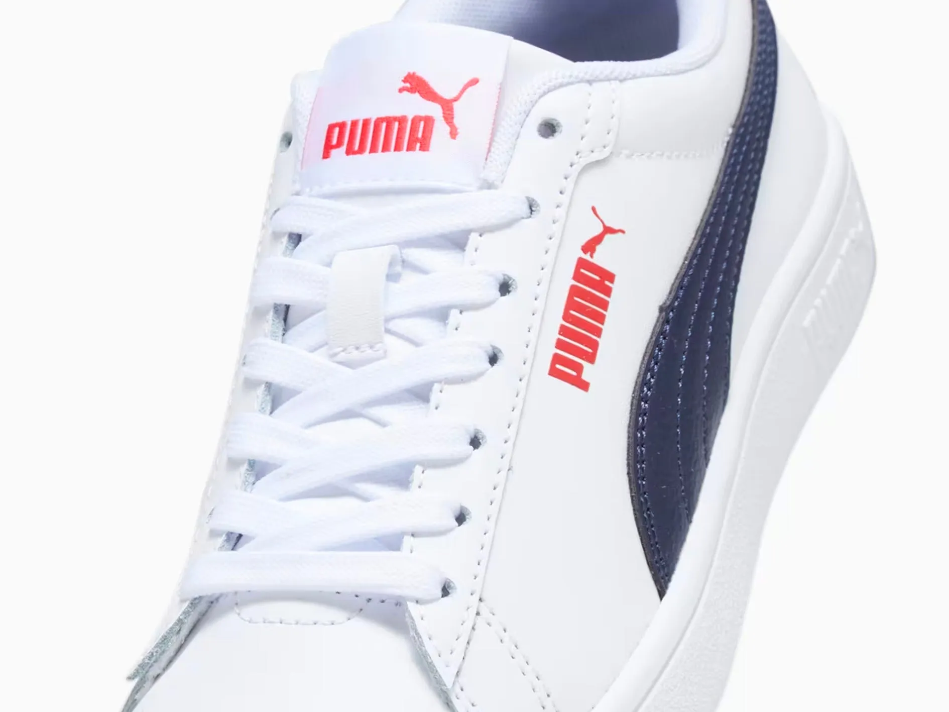 Puma Kids' Leather Smash 3.0 Casual Shoes <br> 392031 11