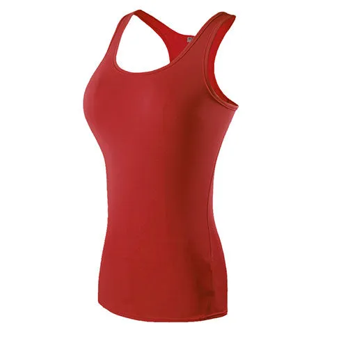 Quick Dry Slim Fit Yoga Tank Tops