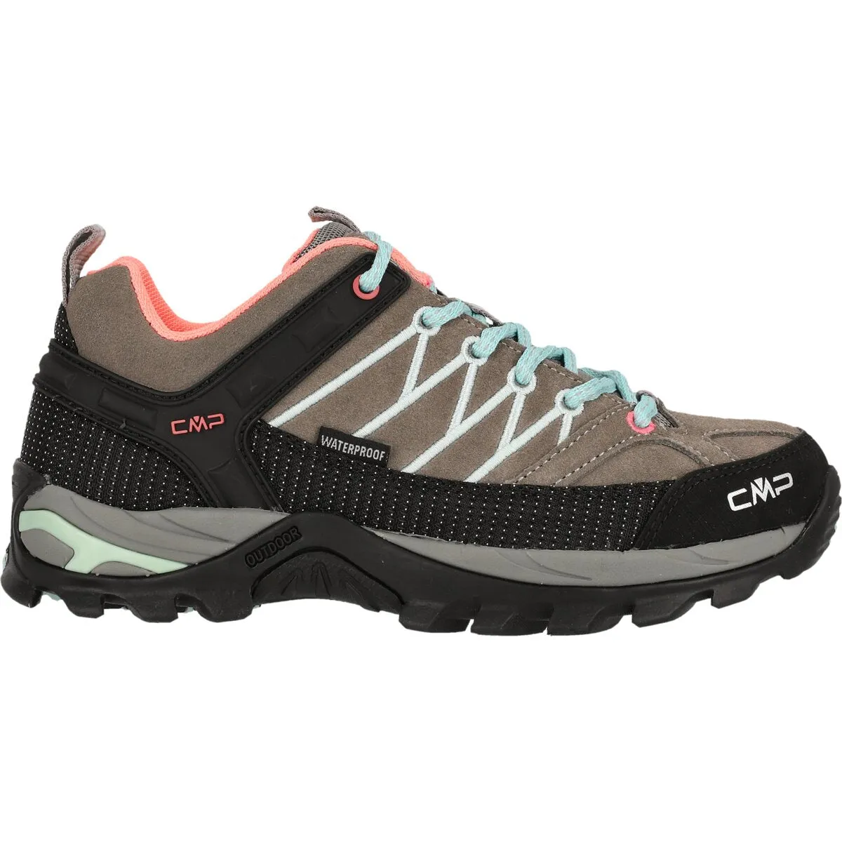 Rigel Low Wmn WP Outdoor Shoe - Deserto-Jade