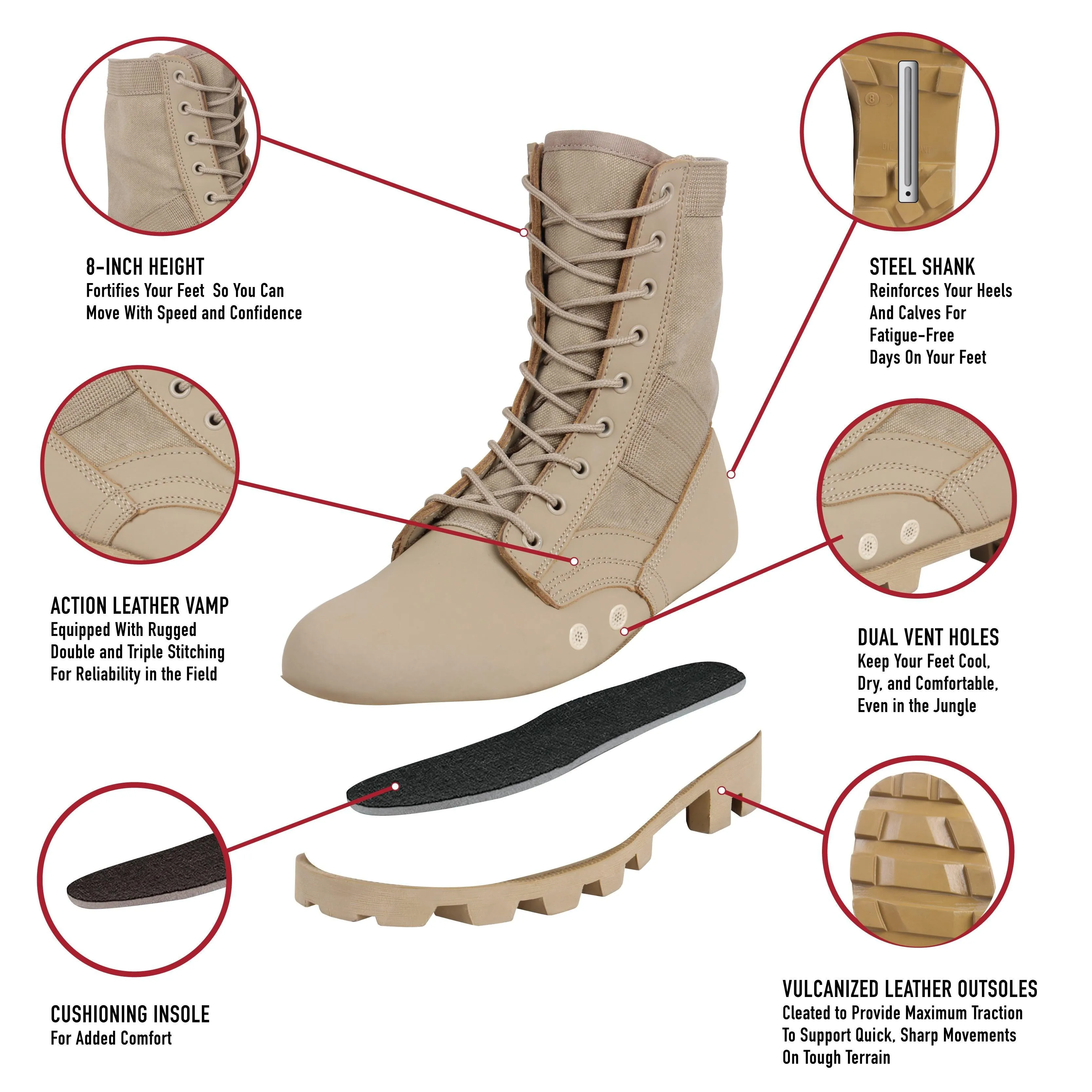 Rothco Jungle Boots