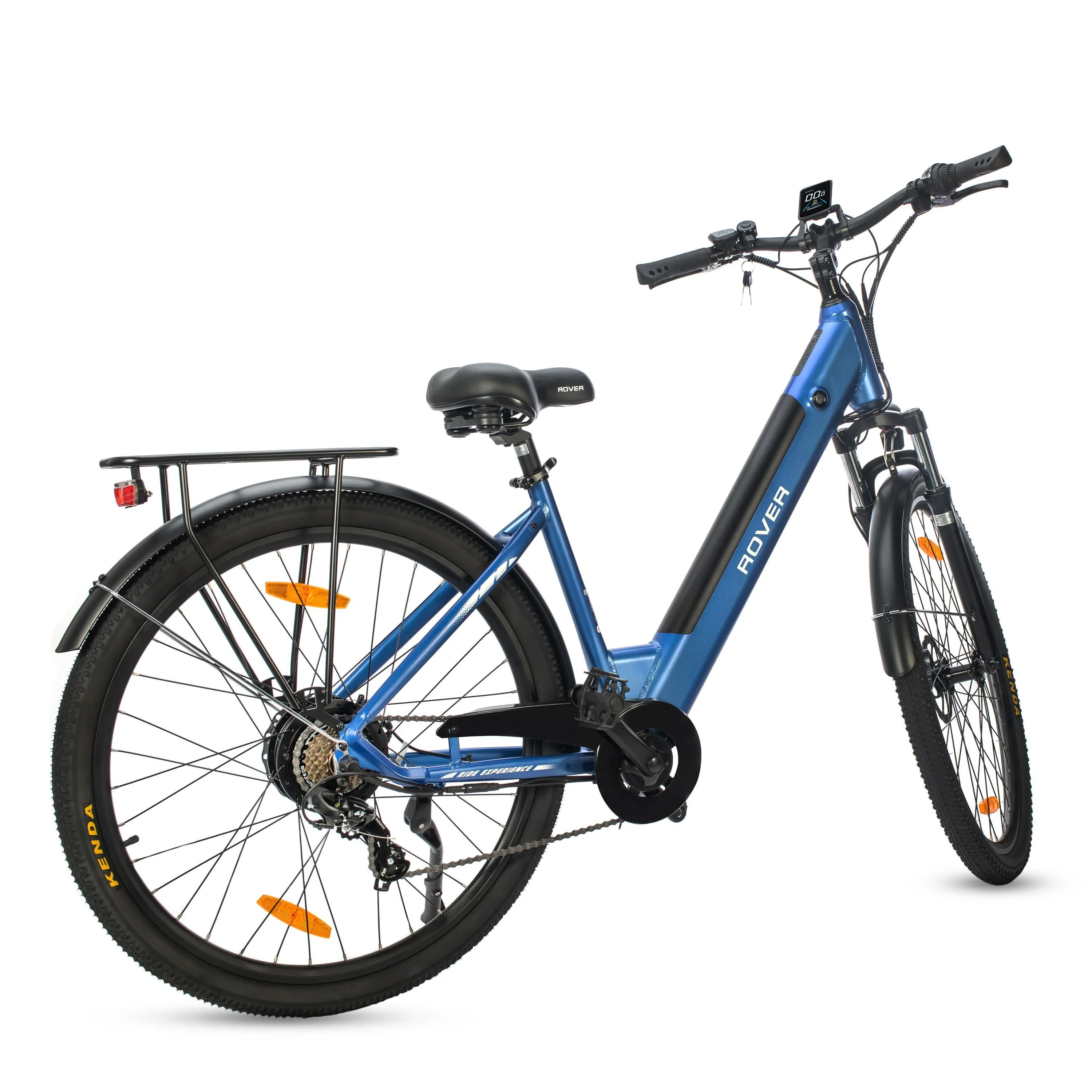 Rover Trekking E-Bike 28" Tires 20 MPH-Blue