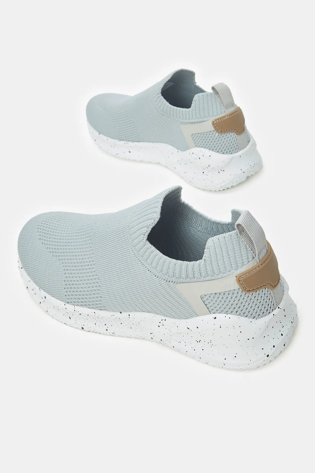 Senior Girls Grey Slip-On