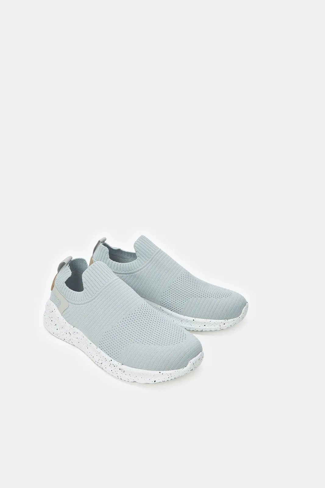 Senior Girls Grey Slip-On