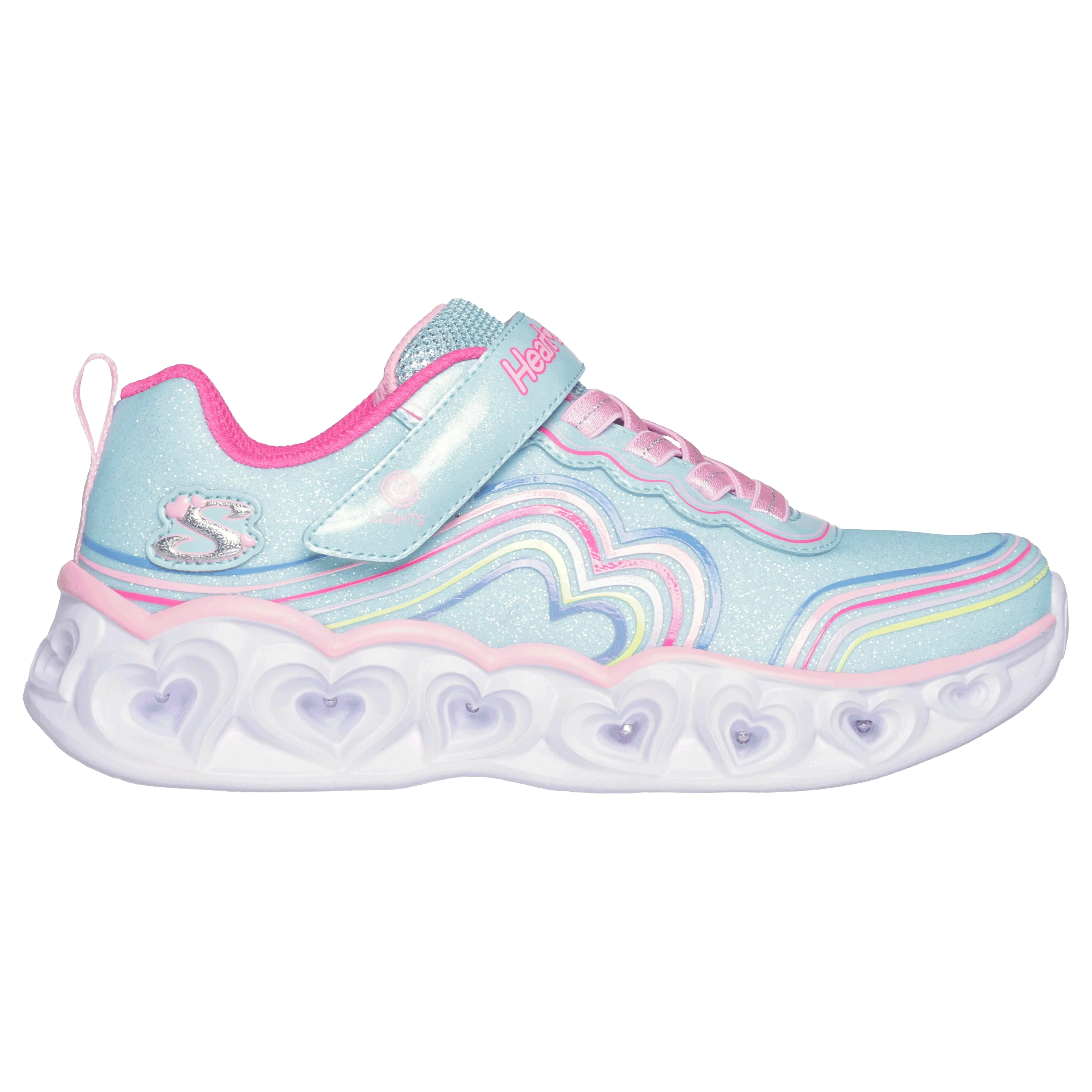 SKECHERS HEART LIGHTS - RETRO HEARTS KIDS'