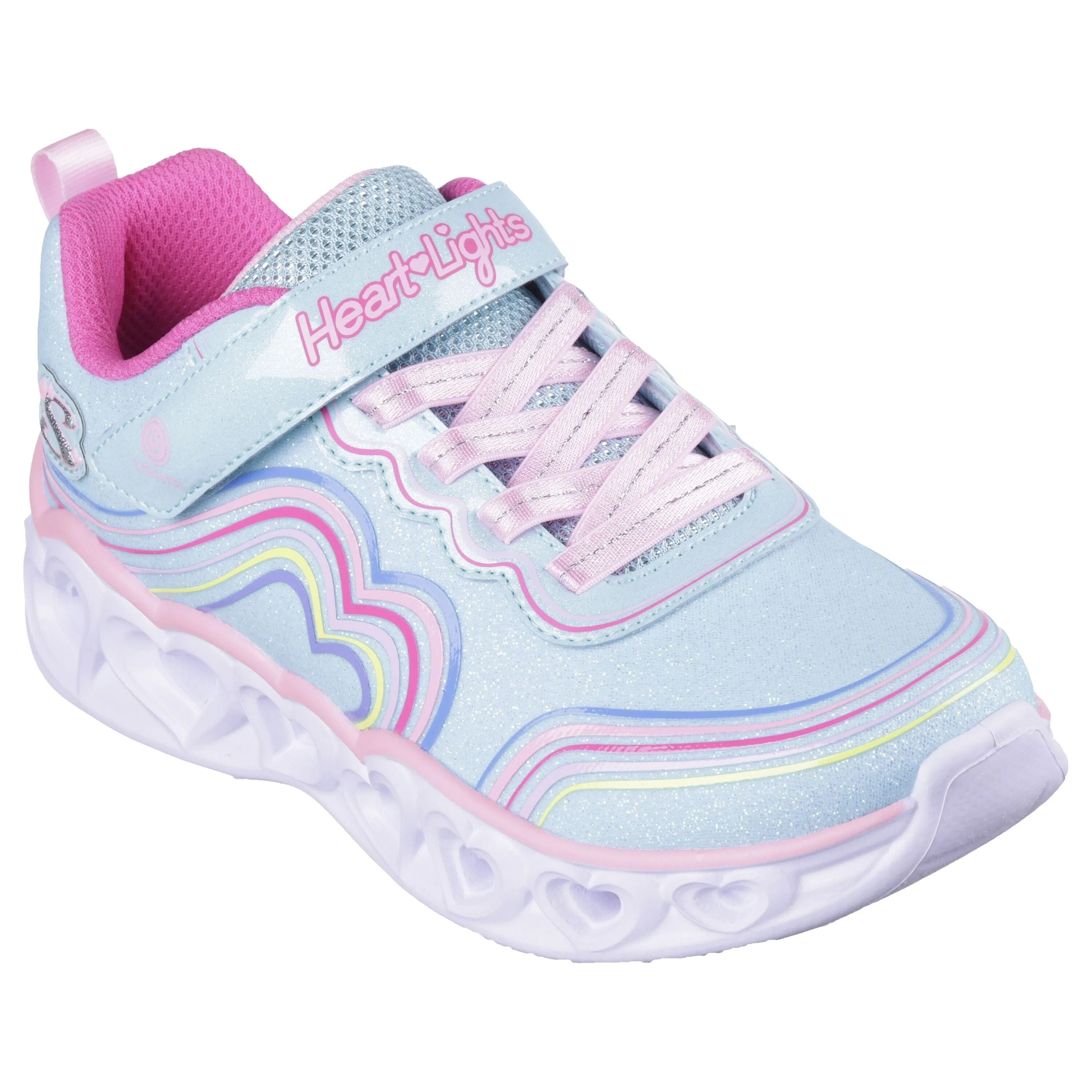 SKECHERS HEART LIGHTS - RETRO HEARTS KIDS'