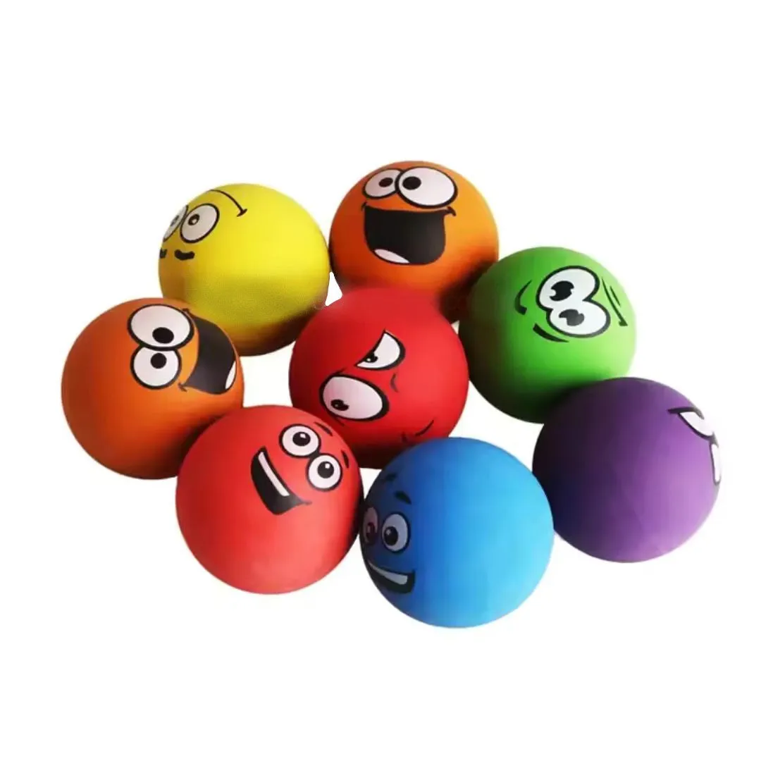 Sports and Emoji Design HI-Bouncy Balls for Kids