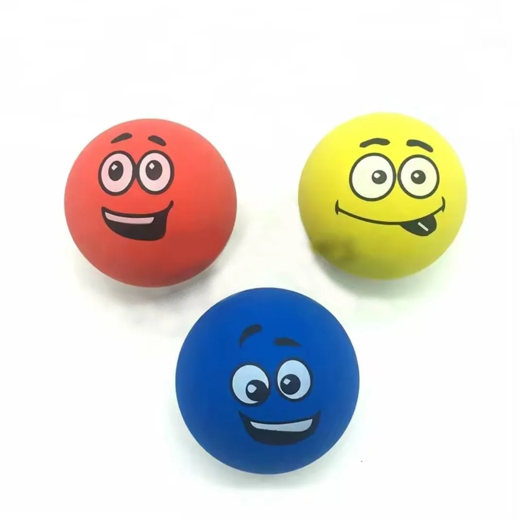 Sports and Emoji Design HI-Bouncy Balls for Kids