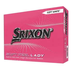 Srixon Soft Feel Lady 8 White Dozen