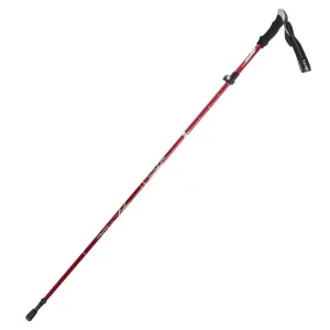 TANERDD TR-D0001 Trekking Poles Aluminum Alloy Folding Outdoor Handrails Trekking Walking Sticks(Long Model (Red))