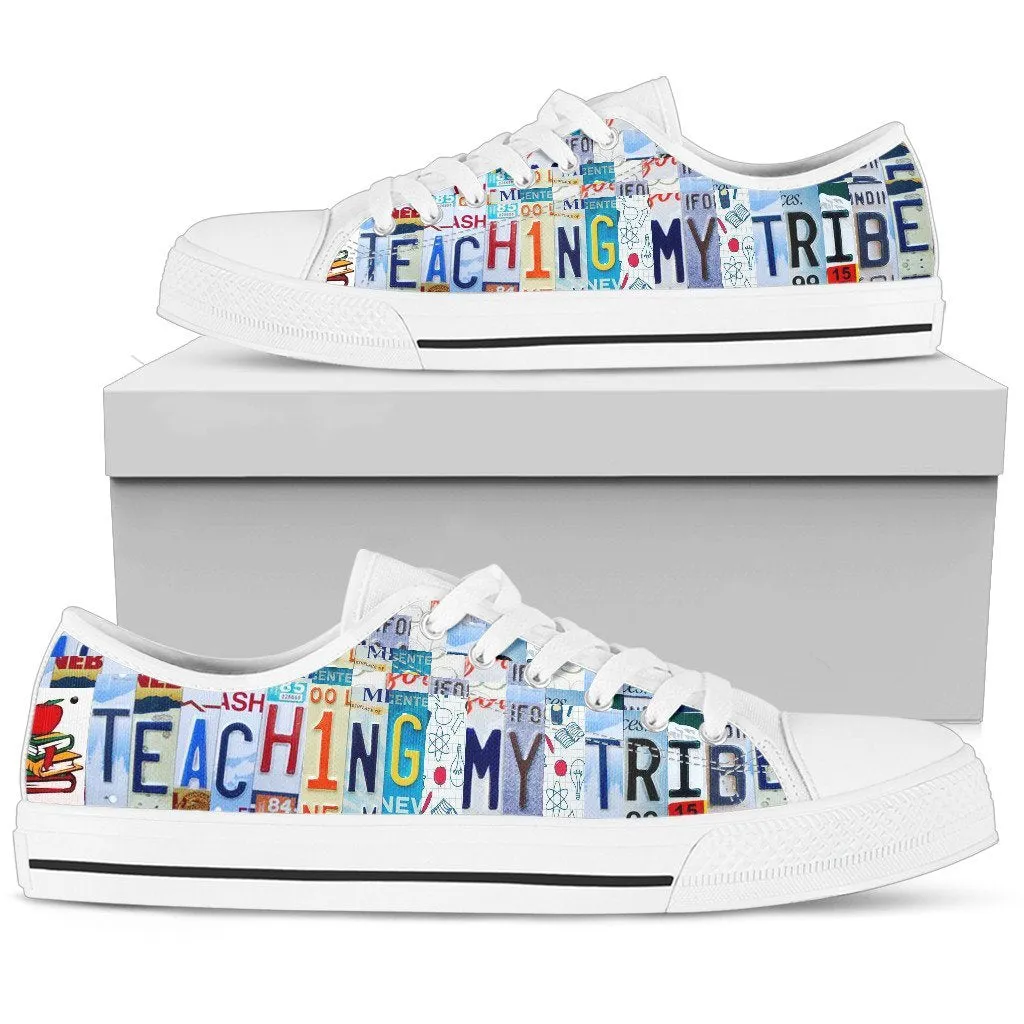 Teaching My Tribe Low Top Shoes