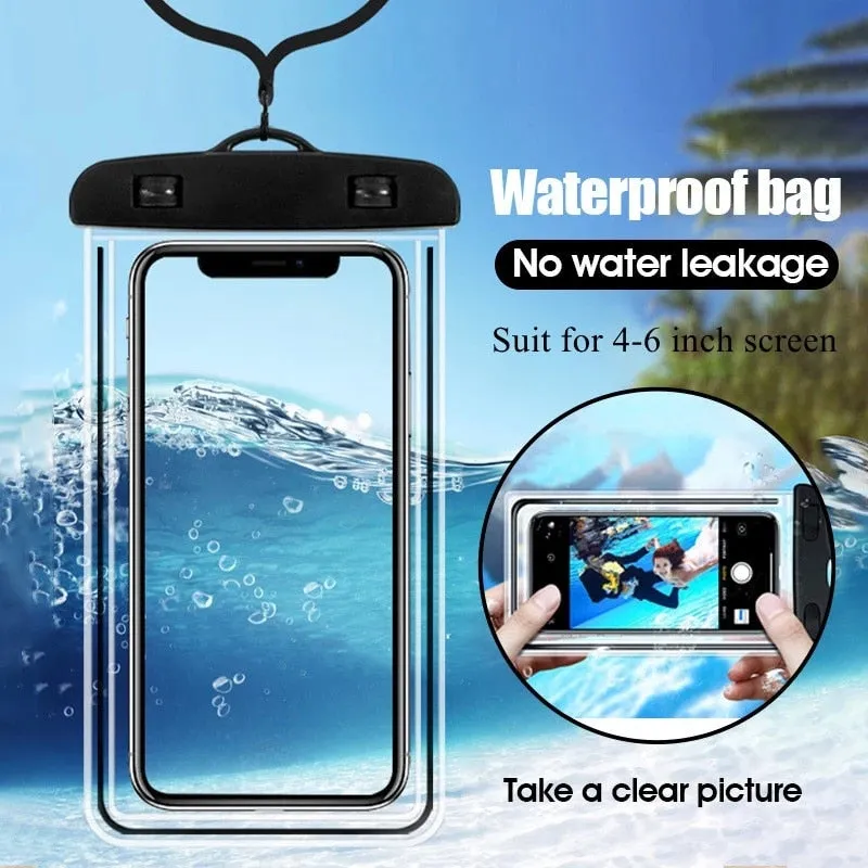 Universal Waterproof Phone Dry Bag - 6 inch