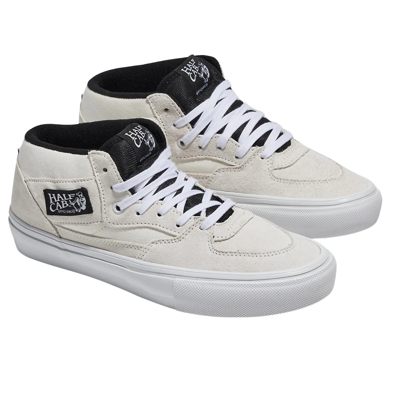 Vans Skate Half Cab White/Black - Men's