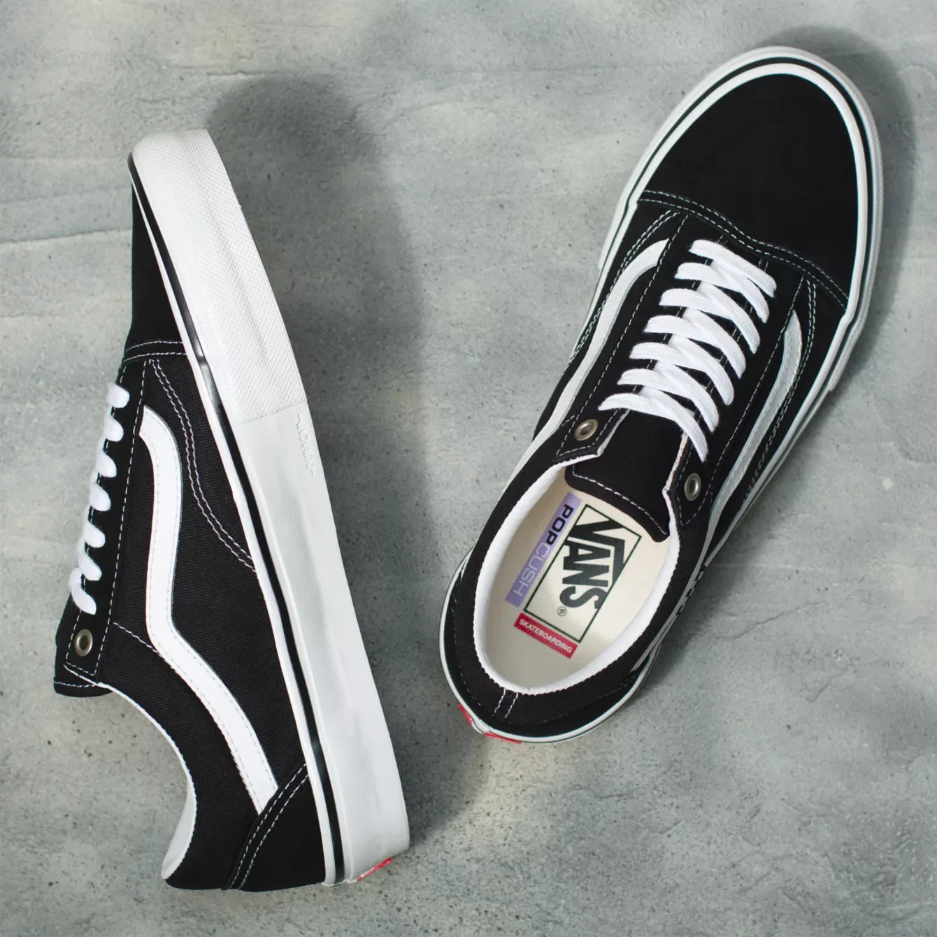 Vans Skate Old Skool Shoe - Black/White