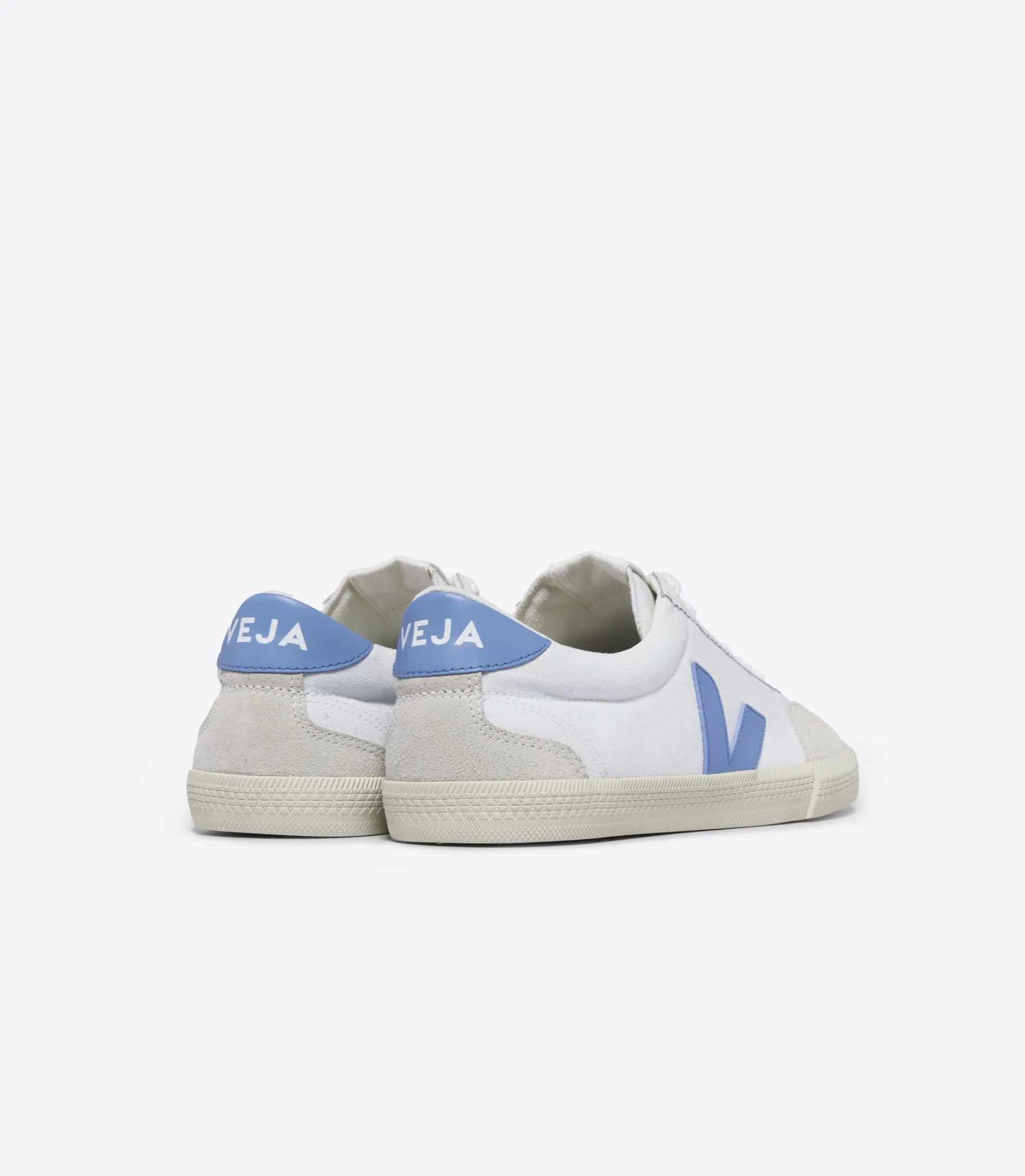 VEJA VOLLEY CANVAS WHITE/AQUA