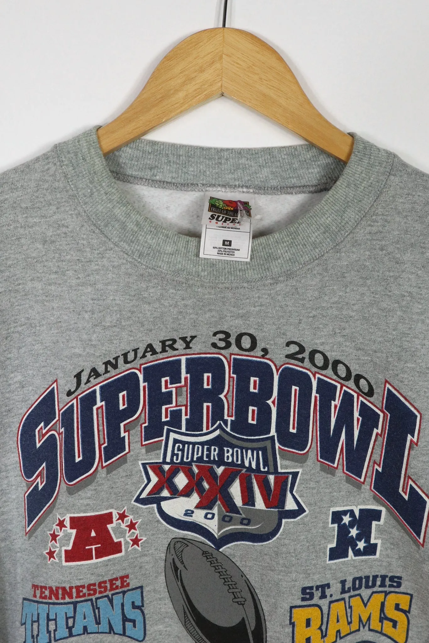 Vintage Superbowl XXXIV Crewneck