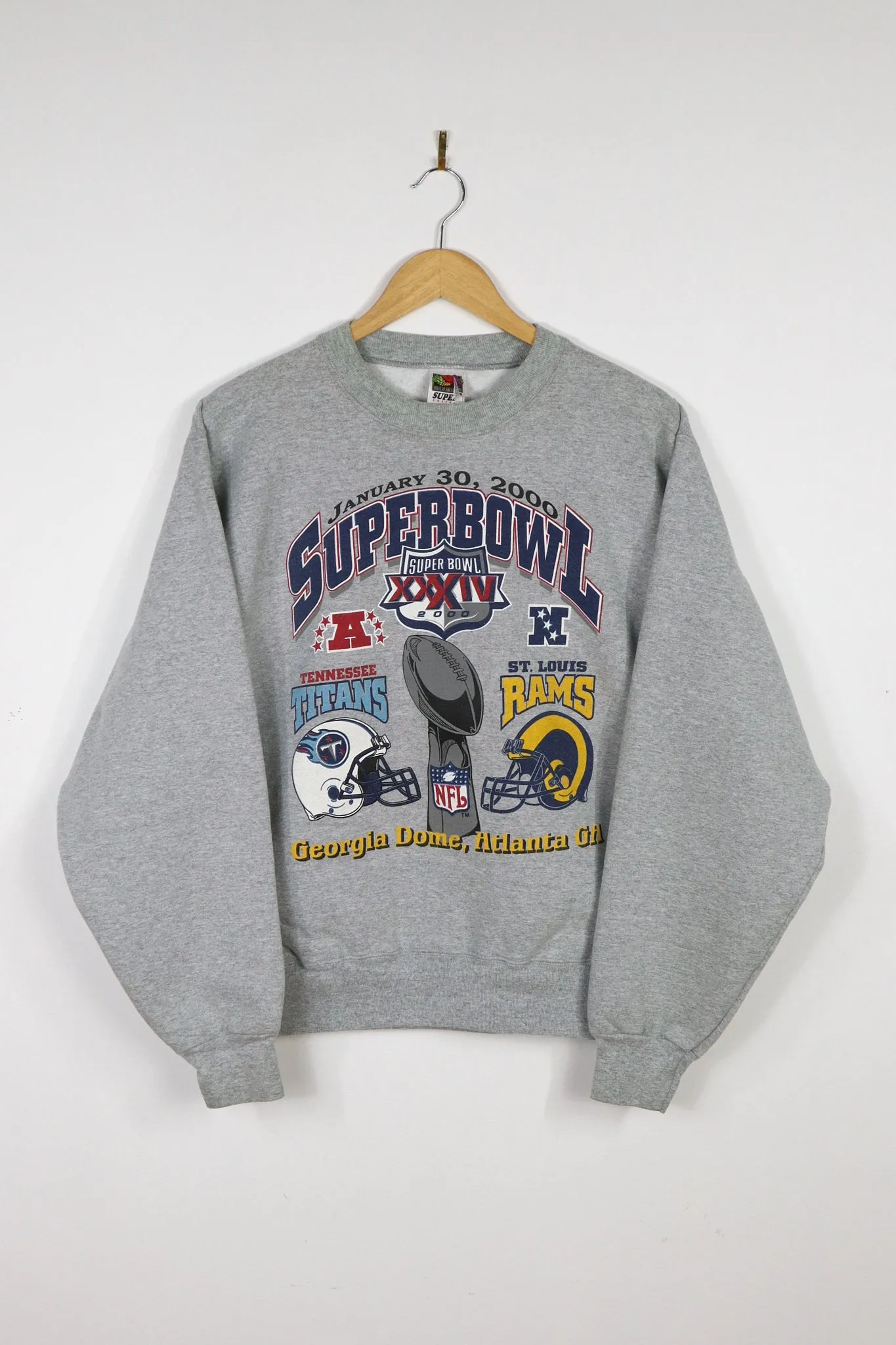 Vintage Superbowl XXXIV Crewneck