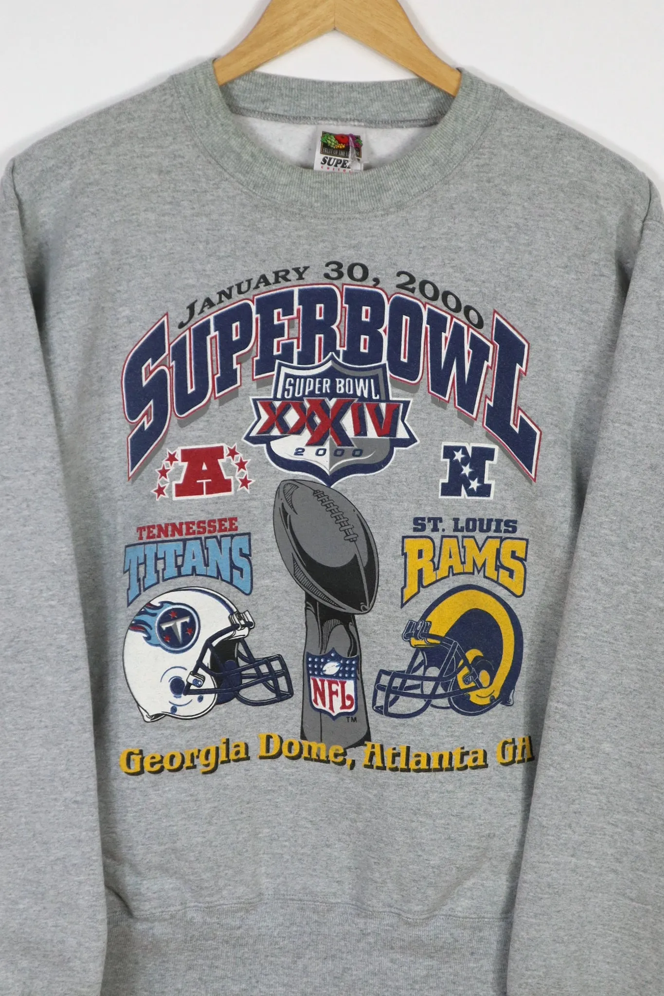 Vintage Superbowl XXXIV Crewneck