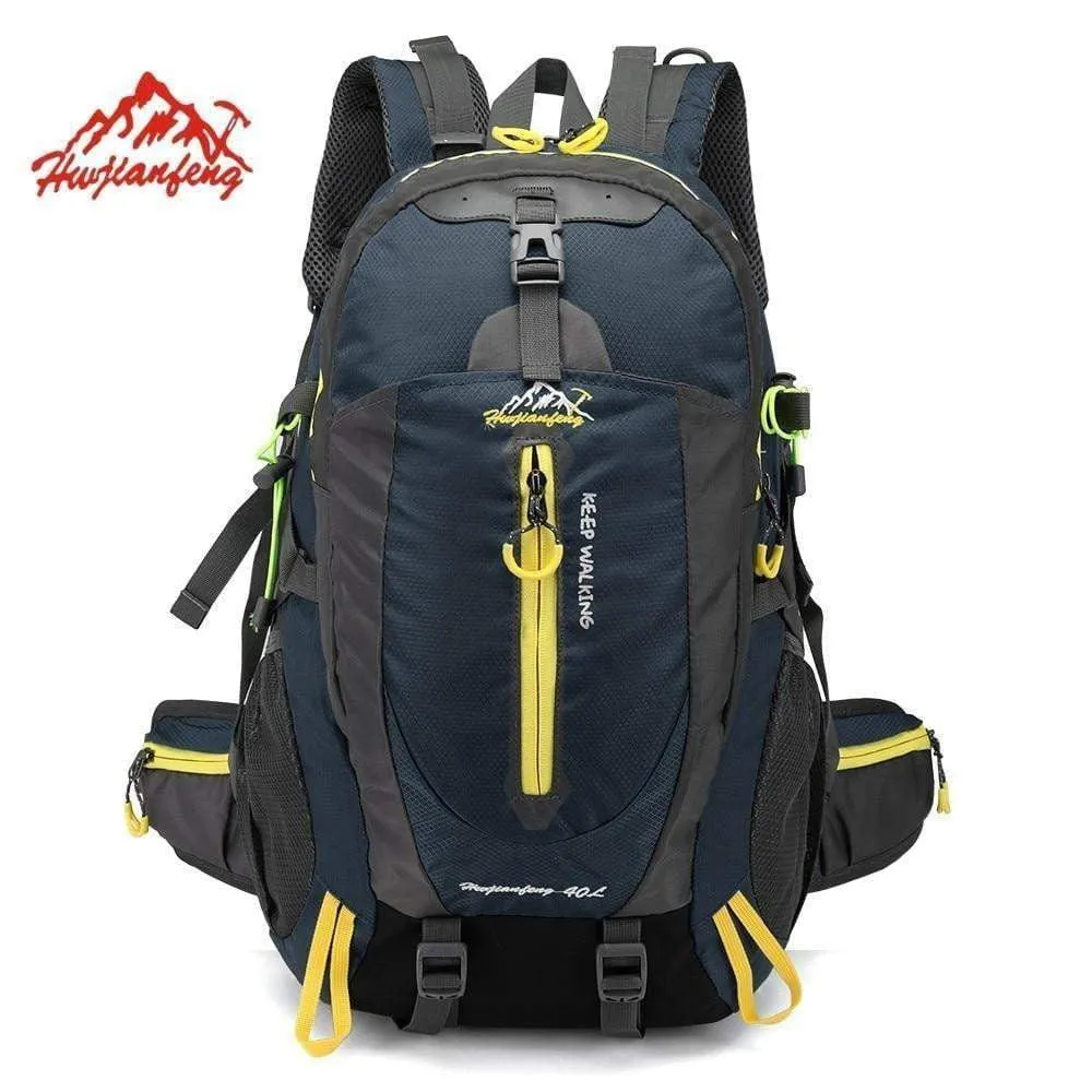 Waterproof Climbing Backpack Rucksack 40L Outdoor Sports Bag Travel Backpack Camping Hiking Trekking