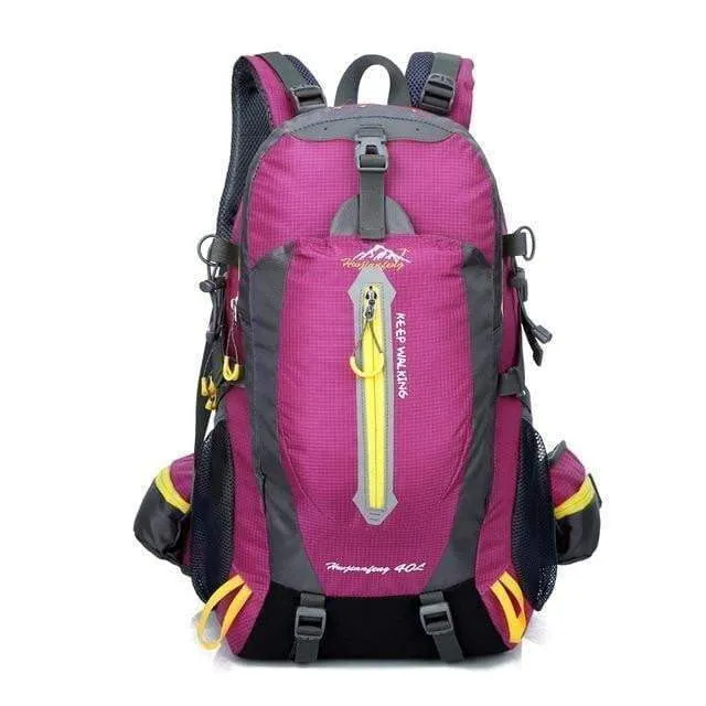 Waterproof Climbing Backpack Rucksack 40L Outdoor Sports Bag Travel Backpack Camping Hiking Trekking