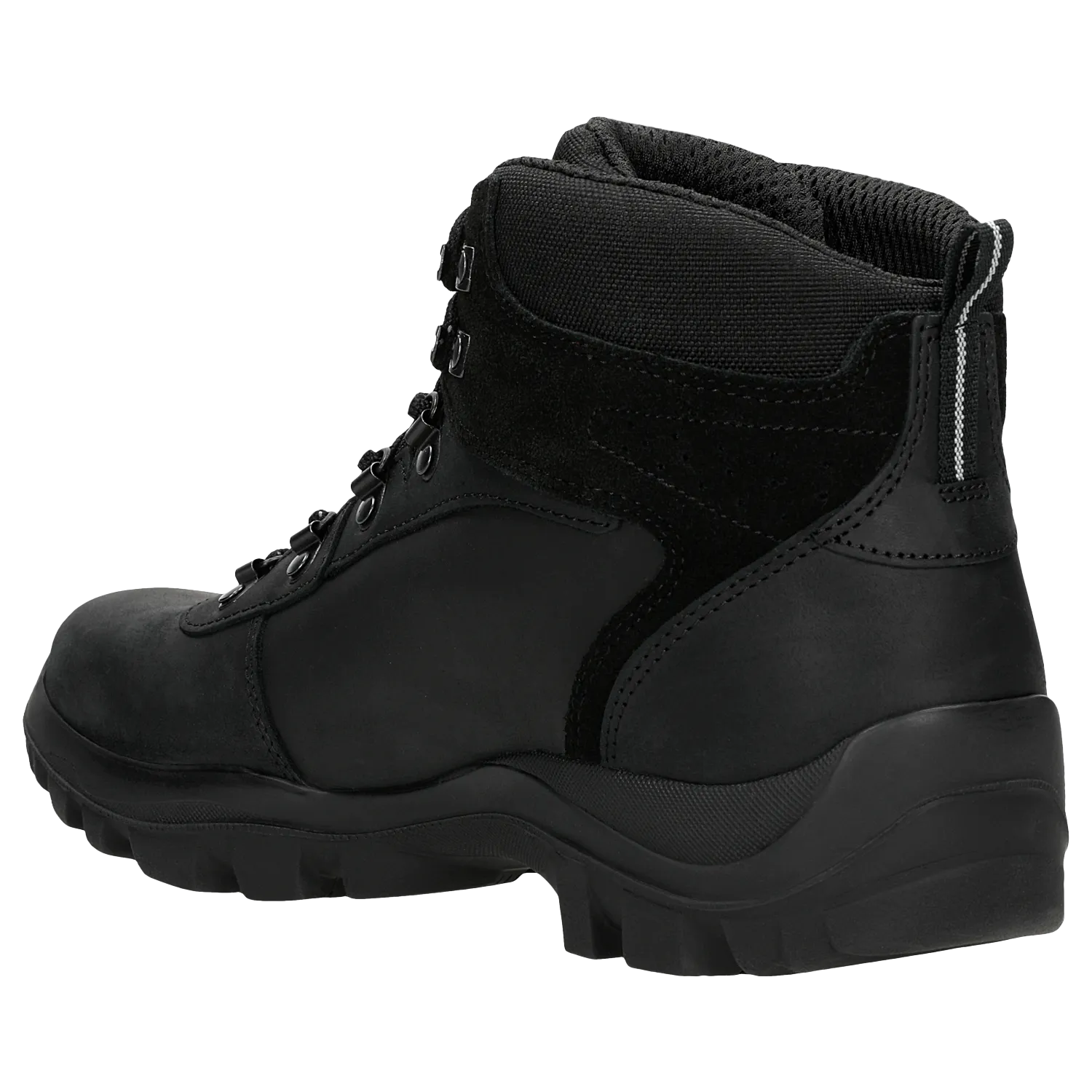 Wojas Black Leather Trekking Ankle Boots | 2402971