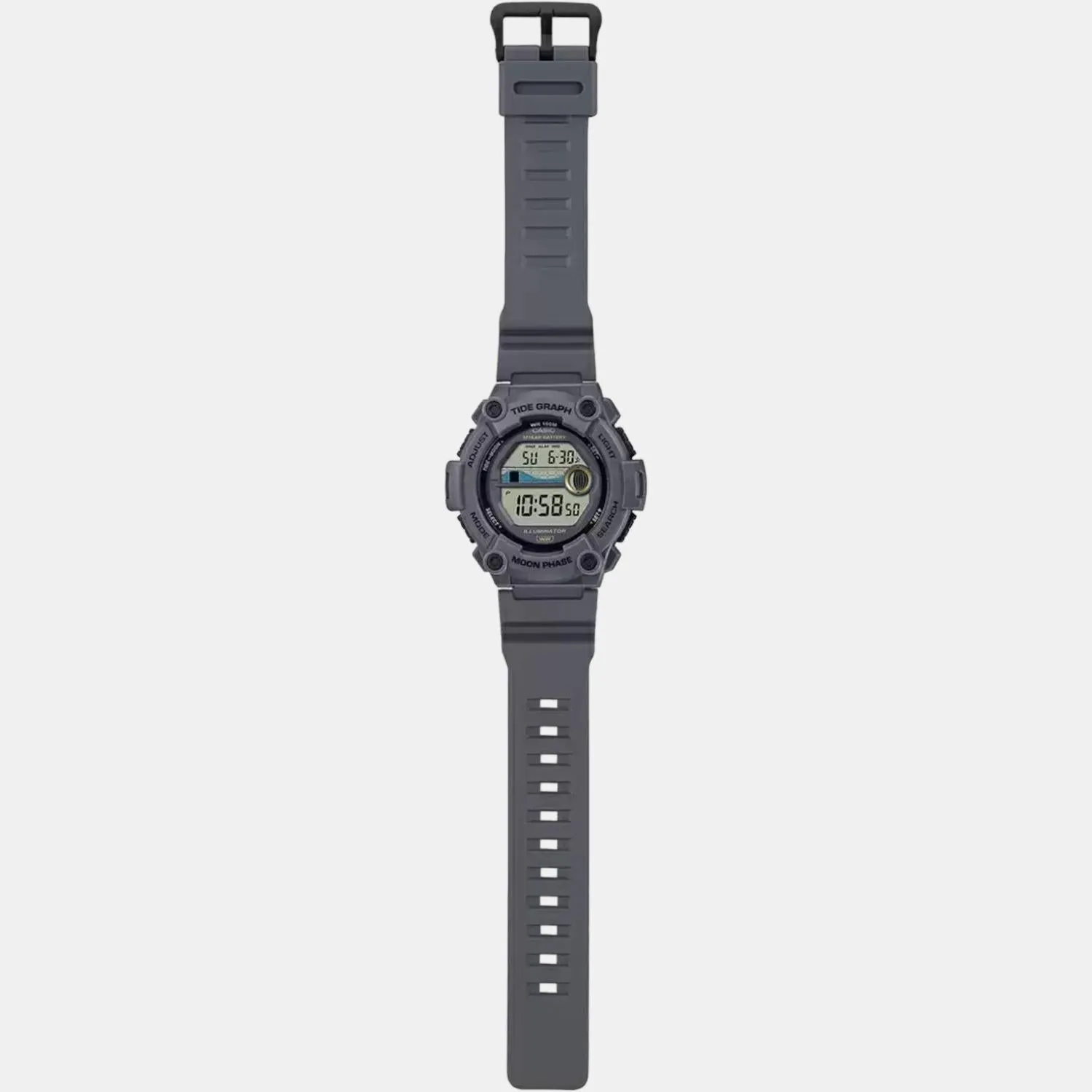 Youth Men's Digital Resin Watch D253 - WS-1300H-8AVDF