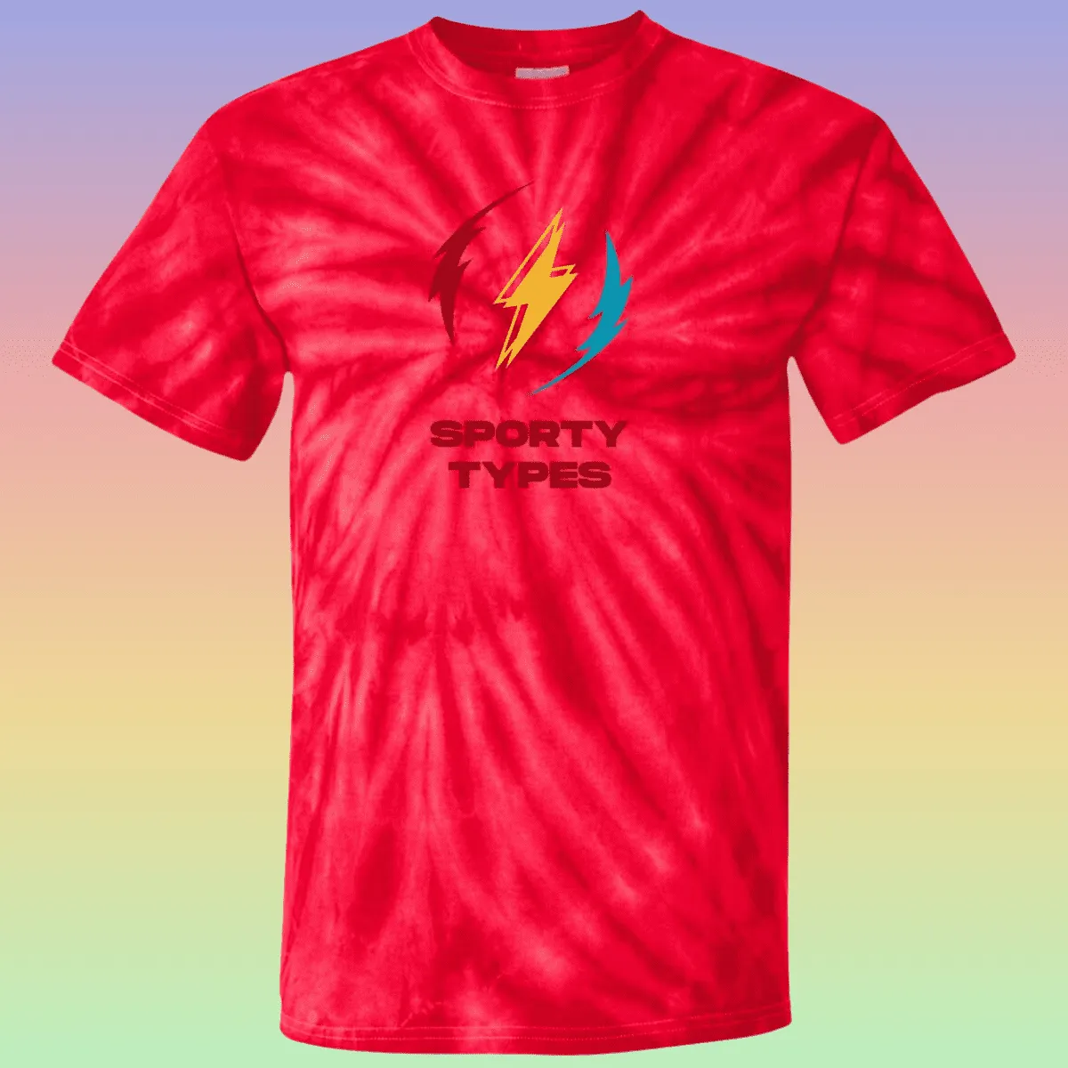 Youth Sporty Types Tie Dye T-Shirt